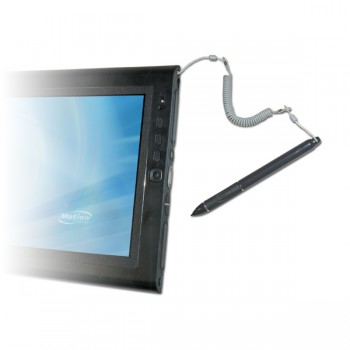 Tablet PC Motion Zub Universal spiralförmiger Stifthalter (Pen Tether) (Schwarz) (E)