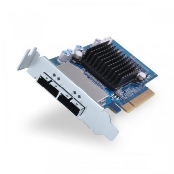 NAS QNAP Zub. SAS-Karte Dual-Wide-Port-Speichererweiterungskarte SAS-6G2E-U, 6GB/s-SAS