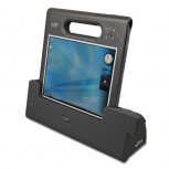 Tablet PC Motion Zub F5-Serie Dockingstation + EU-Netzteil in Schwarz (C)