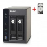 NAS QNAP Turbo-Station TS-253 Pro          2x 2 TB NAS-Festplatten im Bundle