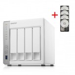 NAS QNAP Turbo-Station TS-431          4x 2 TB NAS-Festplatten im Bundle