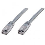 KAB NET RJ45 Cat. 6 Patch-Kabel grau        1,0m